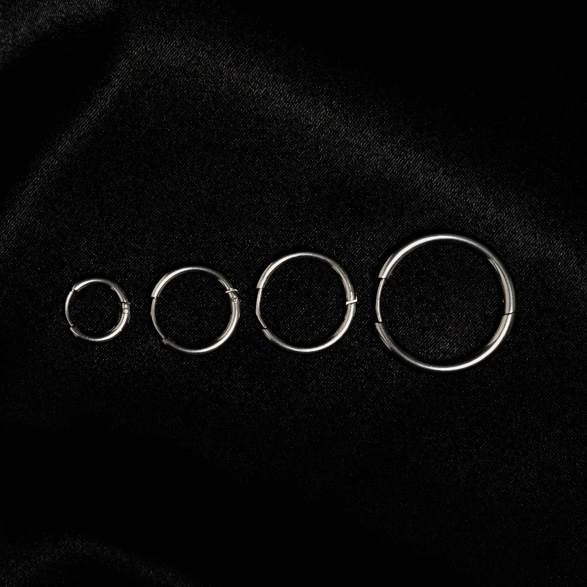 Silver Hoop Earrings