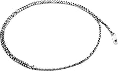Men's 3mm Stainless Steel 18-24 Inch Cuban Curb Chain Necklace