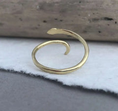 Handcrafted Victorian Snake Ring