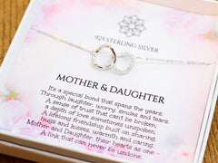 Mother and Daughter Necklace