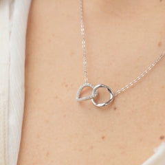 Mother and Daughter Necklace