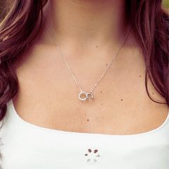 Mother and Daughter Necklace