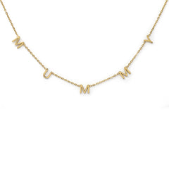 Mummy Necklace - Yellow Gold