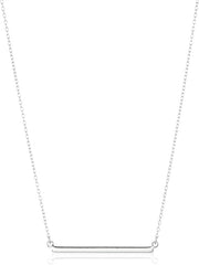 Silver Bar Necklace